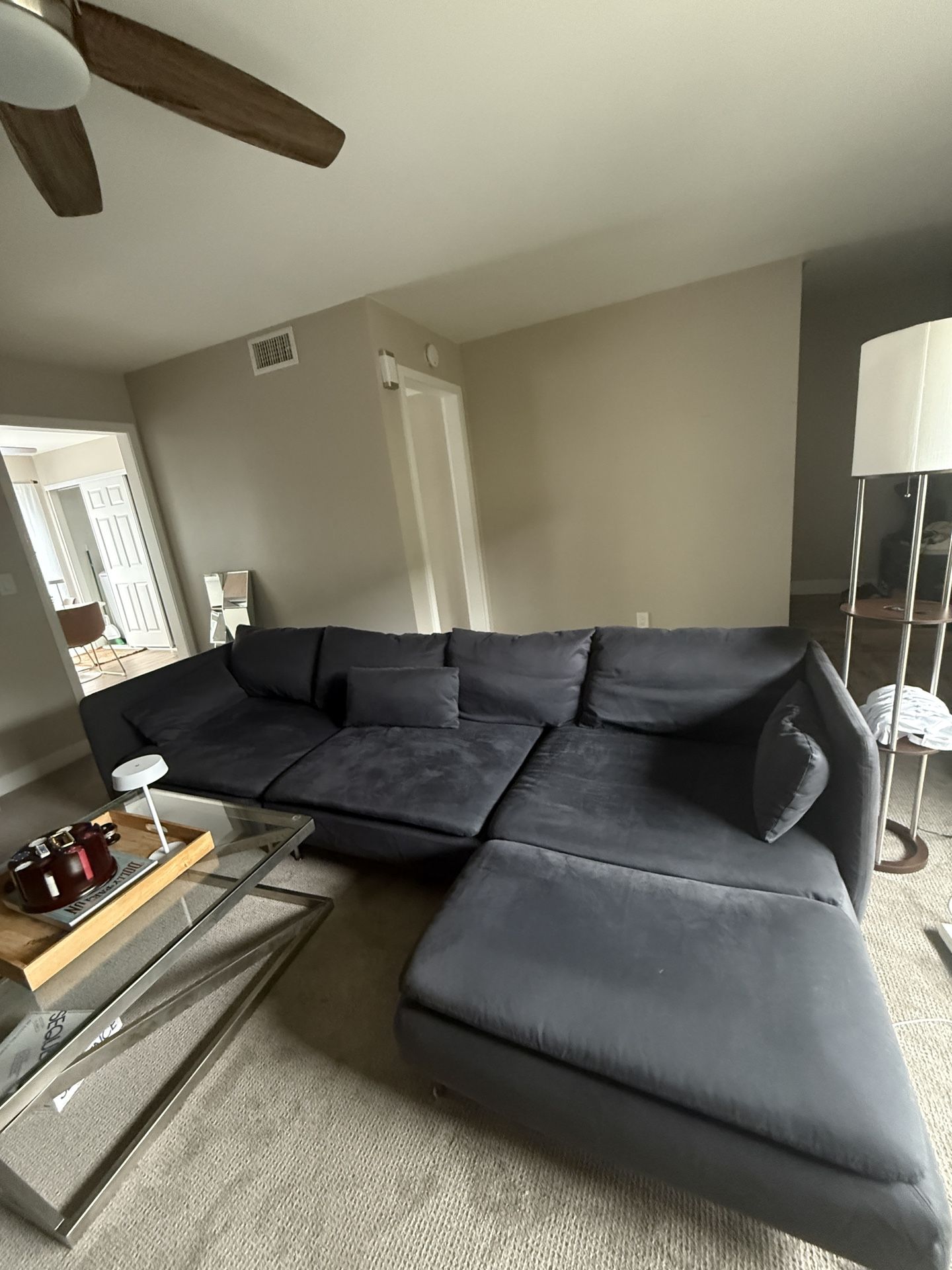 Grey couch