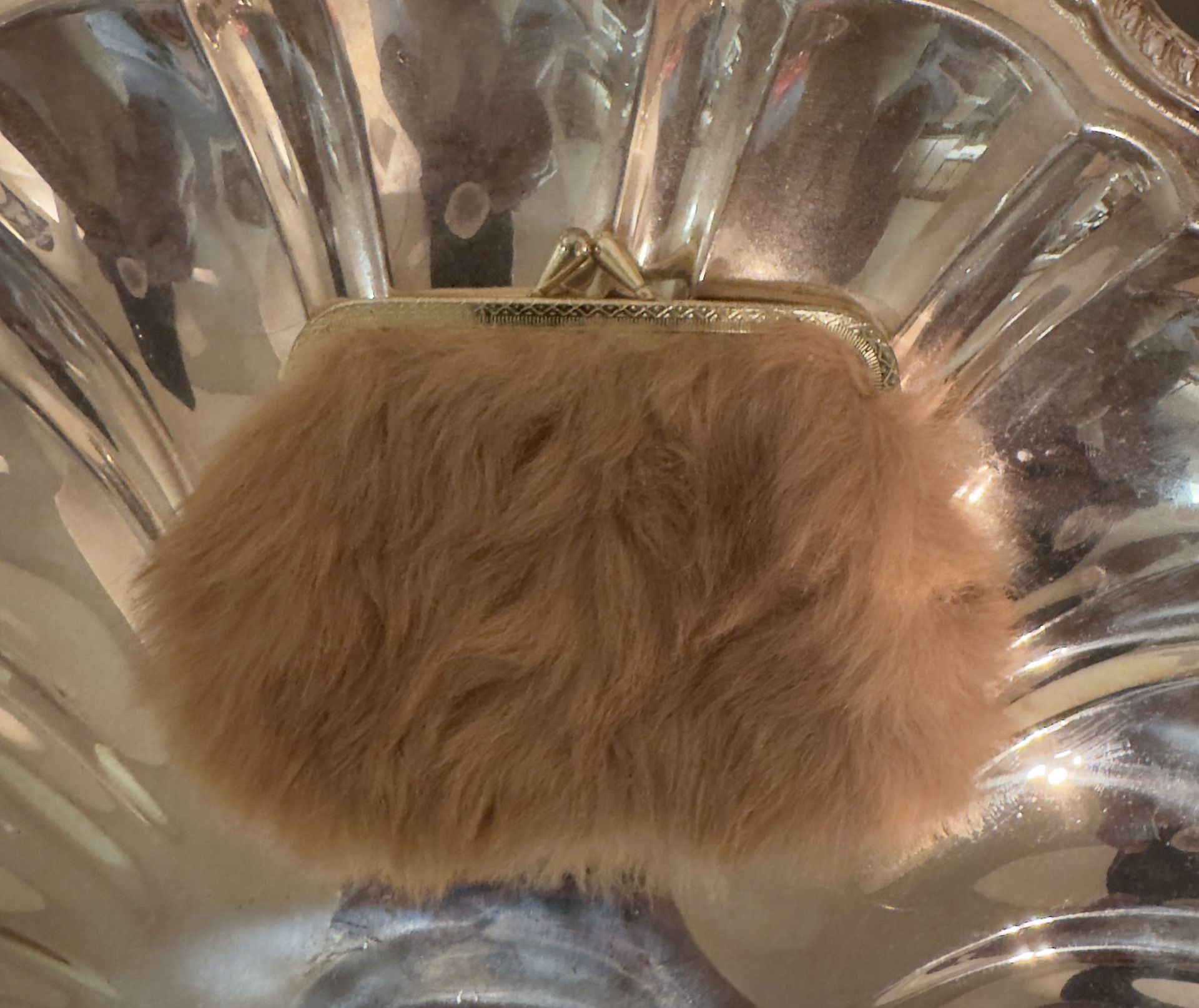 Vintage Australian Kangaroo fur coin purse