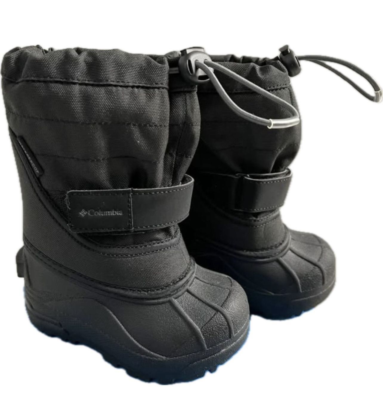 Columbia Powderbug Toddler Black Insulated Snow Boots