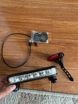 Headlight + tail light for the ridstar q20