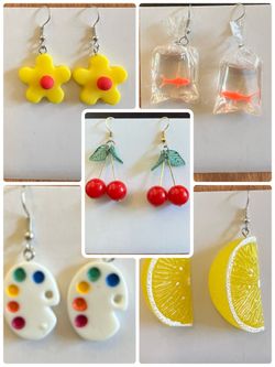 Cute earrings, All for $5