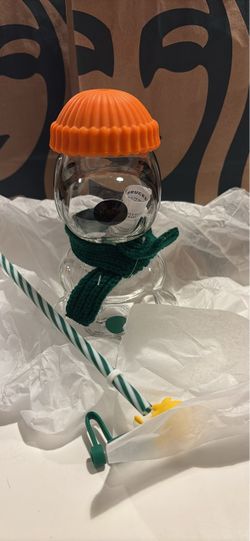 Starbucks x Peanuts Snoopy Glass Cold Cup – Limited Edition – New