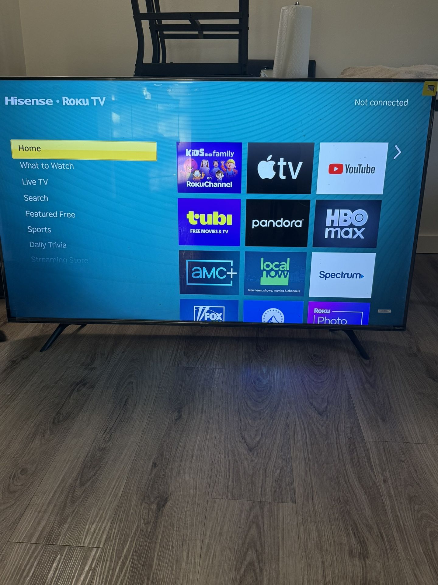 58” Hisense Roku TV