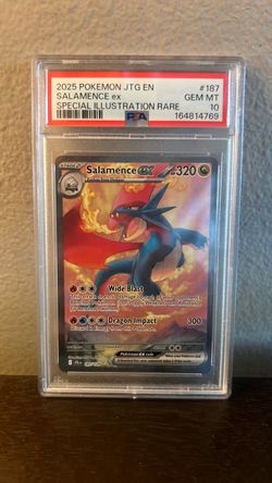 Salamence EX Pokemon slab
