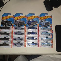 HOT WHEELS 83 CHEVY SILVERADO LOT 