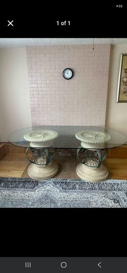 Glass table