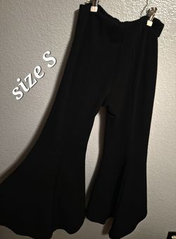 Black Flared Pants/Capris