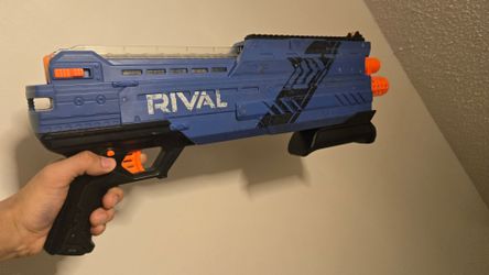 (CASH ONLY)blue Nerf Rival Atlas XVI-1200 blaster
