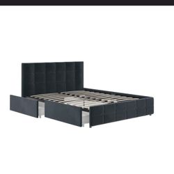 Queen Storage Bed Frame 