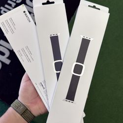 OEM Apple Watch Modern Buckle Bands (Ink & Midnight) - 41mm - Brand New Sealed ⌚️🍏