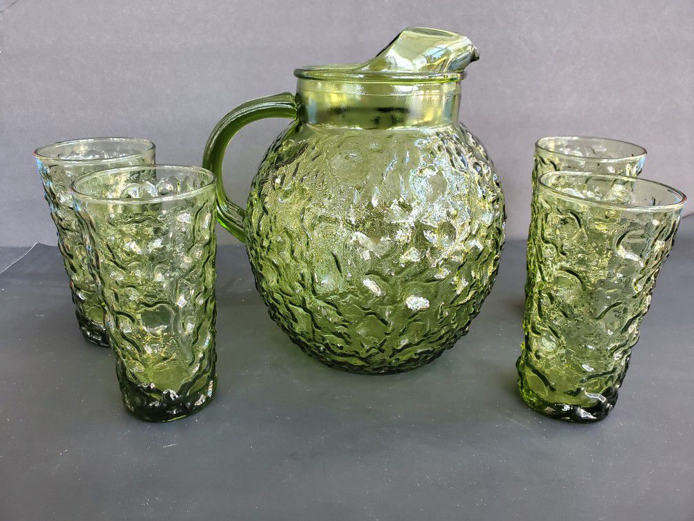 Milano Pitcher and Matching Tumblers