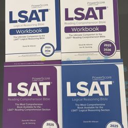 PowerScore LSAT Prep + Workbooks