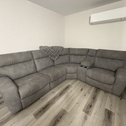 5 Sectional Power Recliner 