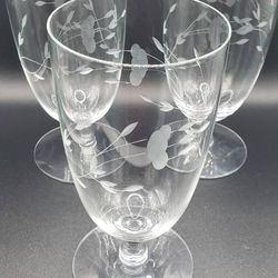 Princess House Heritage Collection

 Set Of 21 Etched Glass