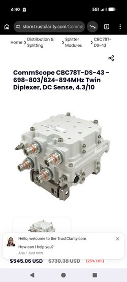 The commscope CBC78-DS-43