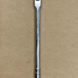 Snap-On SX80B 1/2 Inch drive Dual 80 Long Handle Locking Flex Head Ratchet Chrome Finish 4.5 Degree Swing Arc Rugged Mechanic Auto Moto Automotive