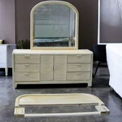 3 PC Split Reed Wave Furniture Set