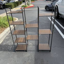 Bathroom Shelves, Plant Flower Stand, 