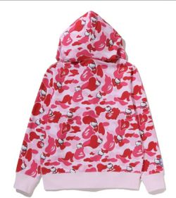 Sudadera con cremallera Hello Kitty Sudadera con capucha Hello Kitty Bape A
