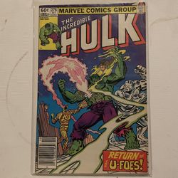 Incredible Hulk 276 & 277 Comic Books 