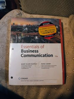 Essentials of Business Communication