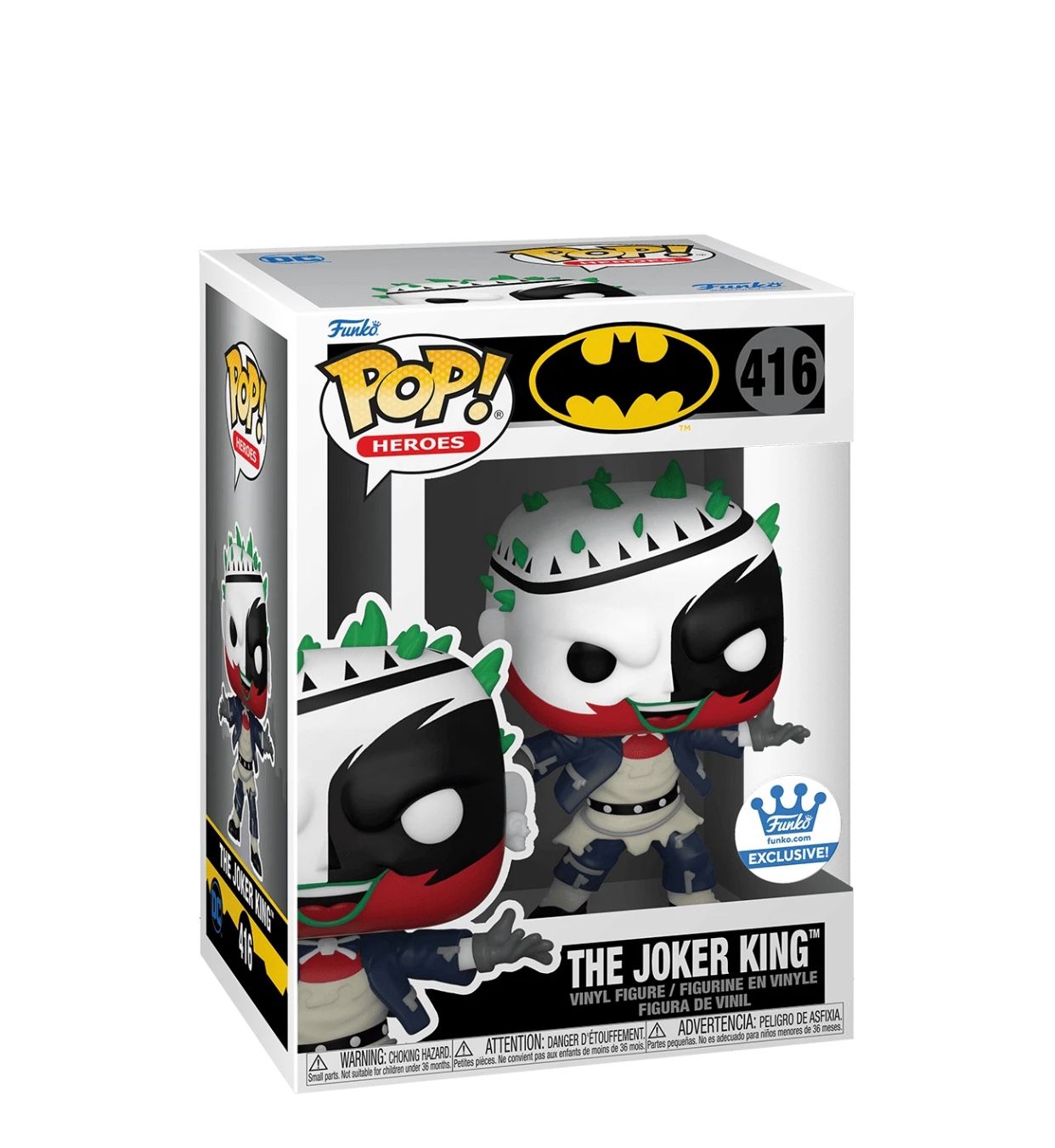 Funko Pop!: DC Universe - The Joker King - Funko (Exclusive) W Protector