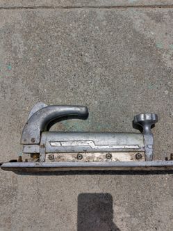 Vintage straight line sander