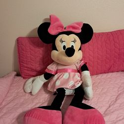 Giant Minnie Mouse Stuffed Doll