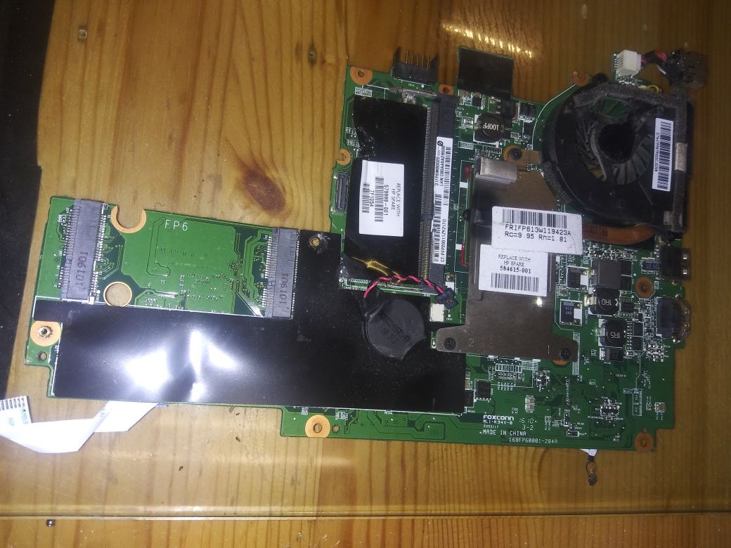 Dell laptop motherboard in good condition