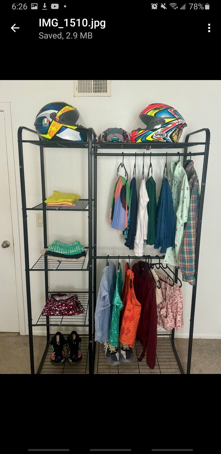 Cloth Hanging Rack (Freestading Closet)
