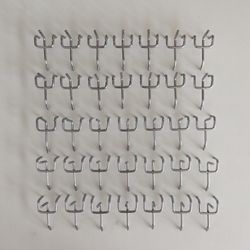 [NEW] 2 Inch L Shape Pegboard Hooks 