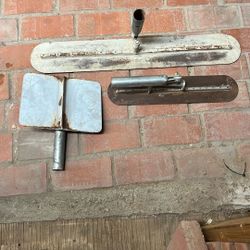 Concrete Finish Tools $40