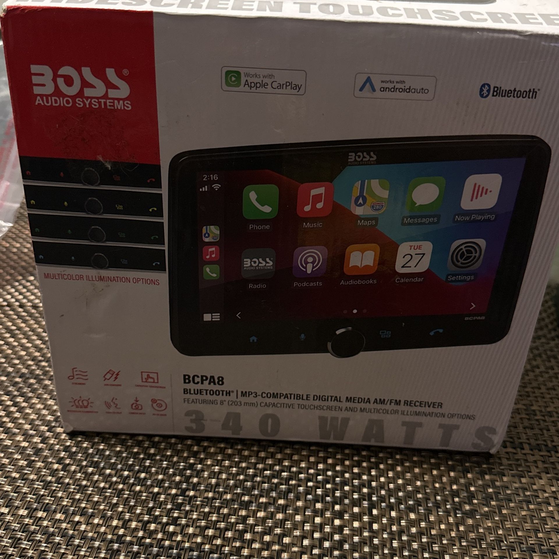 Boss Audio system BCPA8 Bluetooth for car