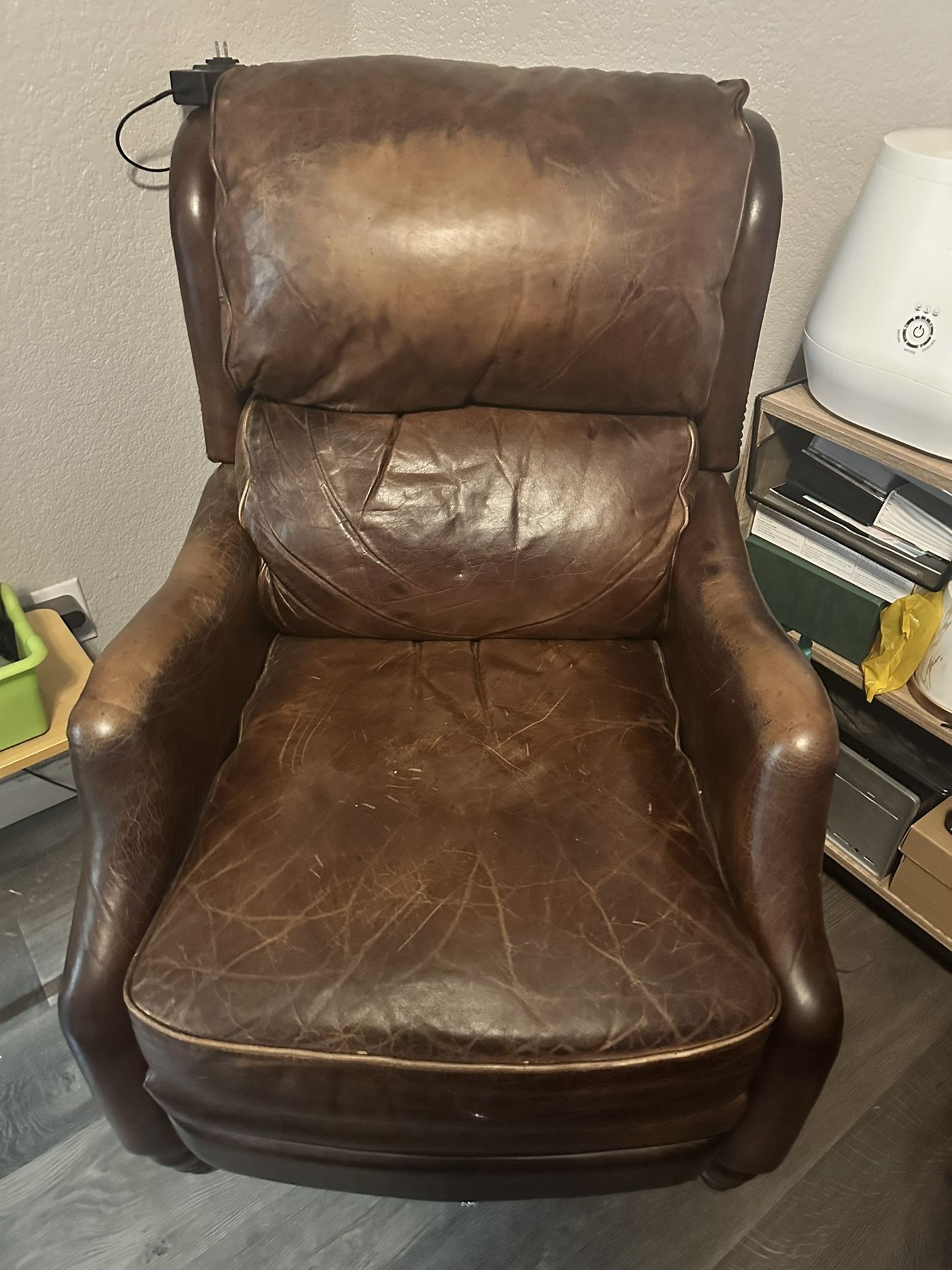 Leather Electric Recliner
