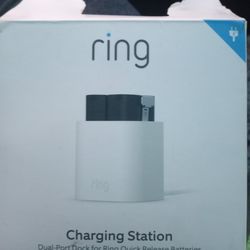 Ring Charging Station With 2 Batteries