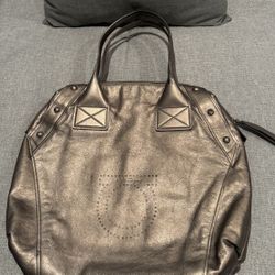 Salvatore Ferragamo Big Leather Work Bag