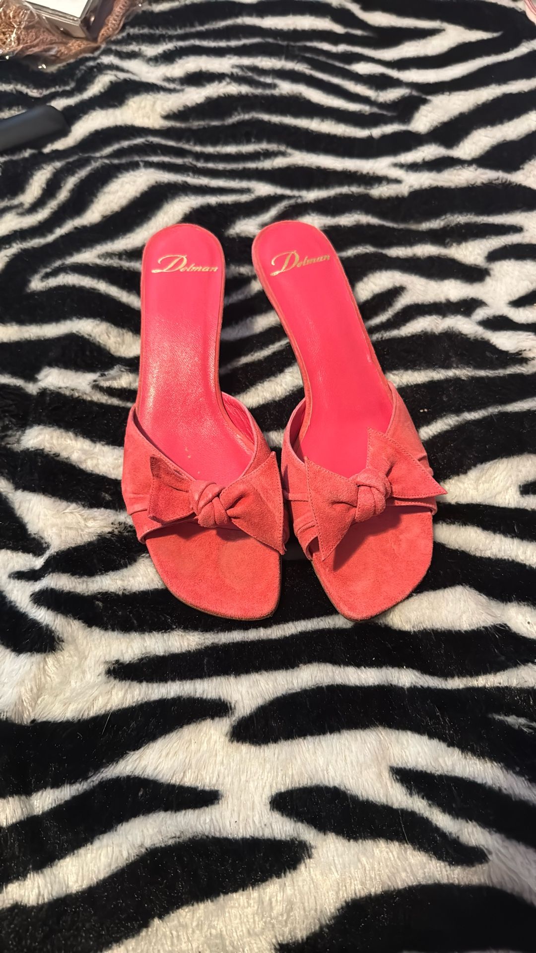 Pink Kitten Heels Size 7