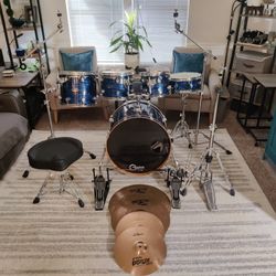 Drum sets Cymbals Stands Bass Pedals Thrones Bateria Part Or Complete Kits