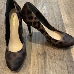Guess Leopard Print Heels