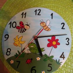 Metal Spring Quartz Clock