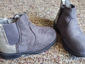 Toddler Girl Booties 7c