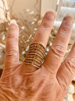 Authentic diamond ring