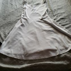 Short, White Dress