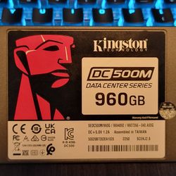 Used Kingston DC500M 960GB SATA SSD hard drive