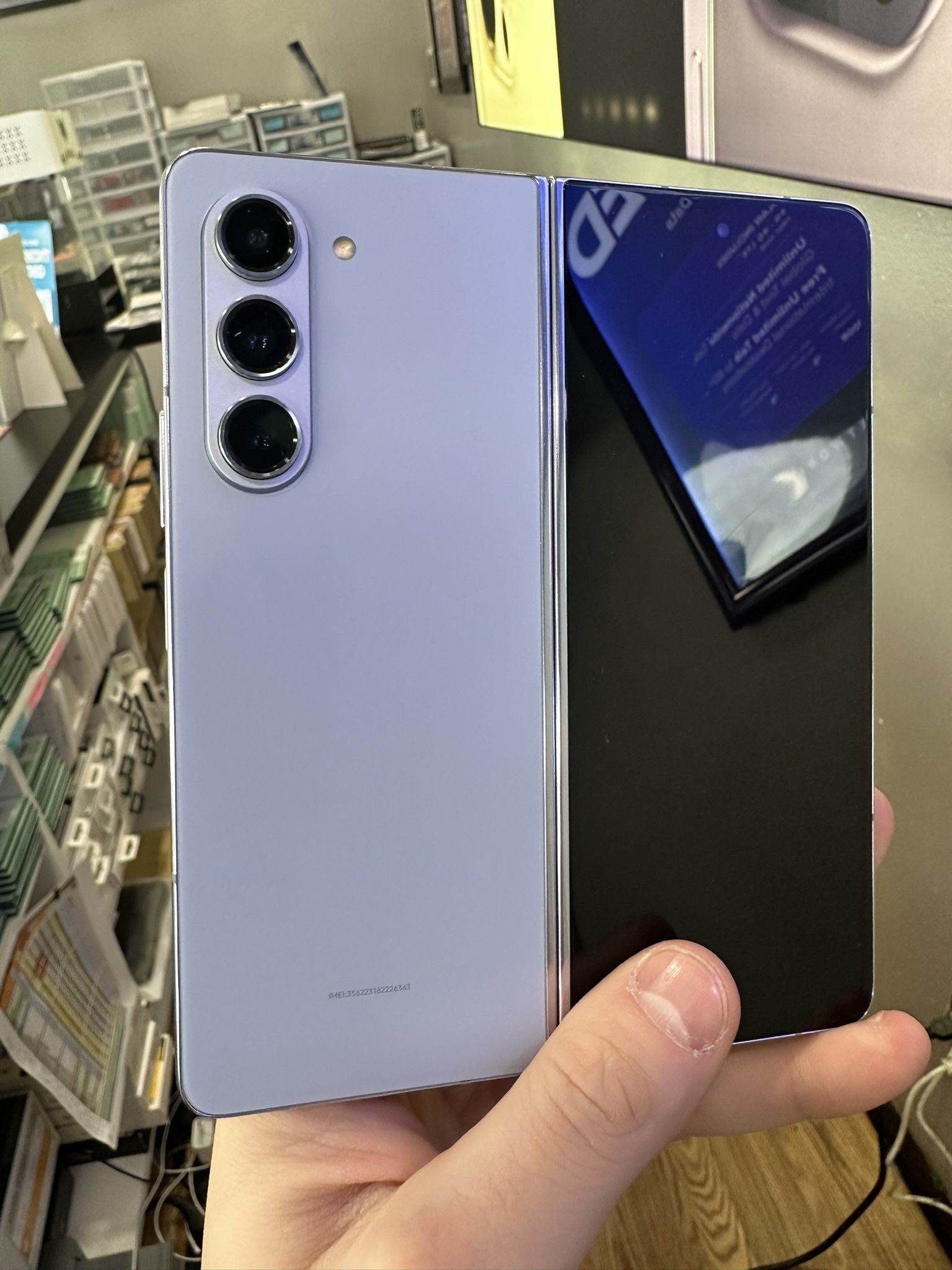Unlocked Samsung Galaxy Z Fold 5 5G 512GB Blue