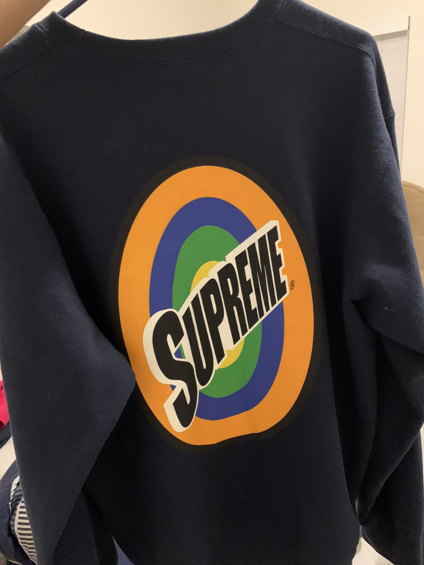Supreme Spin Logo Crewneck SS/2016