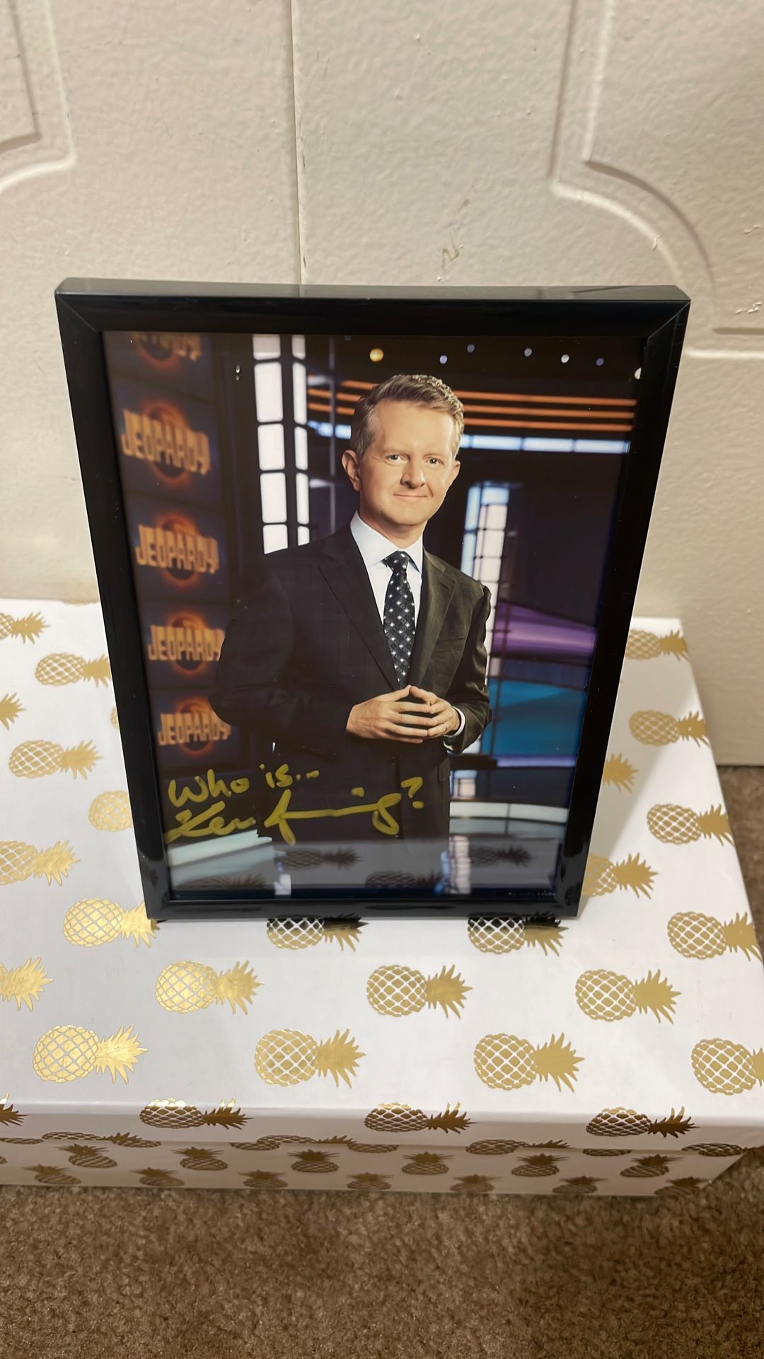 Autographed Photo Of Ken Jennings