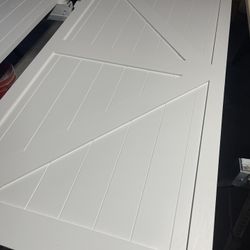 Farmhouse Barn Door 38/84 White