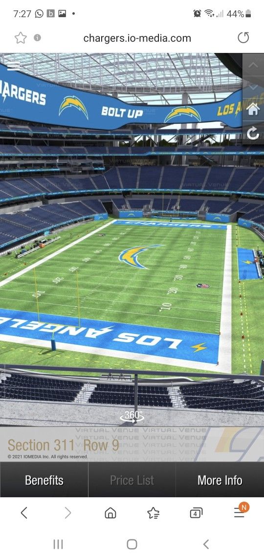 Chargers Tickets 2 Tickets All Games
