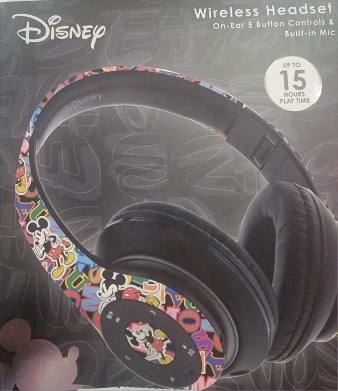 Wireless Head Set Mickey Mouse